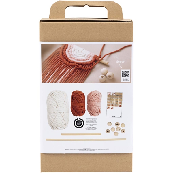 Kreativ Set Macramé, Wandschmuck, 1 Pck – Bild 2