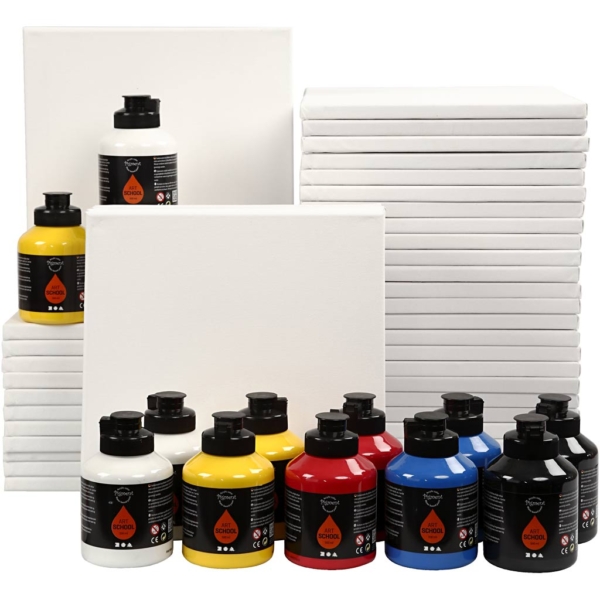 Art School, Primärfarben, 1 Set
