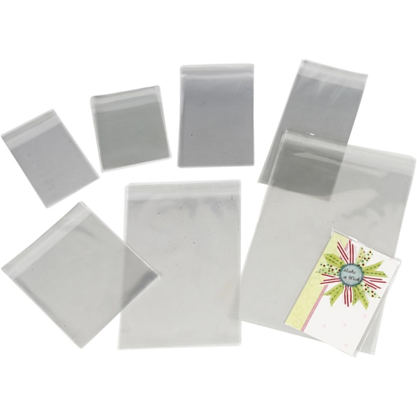 Cellophanhüllen, H 12,9-31,2 cm, B 9,7-22,5 cm, Dicke 25 my, 1400 Stk/ 1 Pck – Bild 3