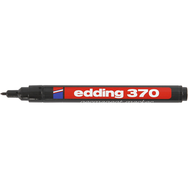 Edding 370 Marker, Strichstärke 1 mm, Schwarz, 1 Stk – Bild 4