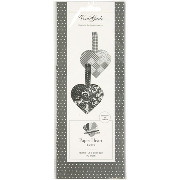Flechtherzen, Größe 14,5x10 cm, 120 g, 8 Set/ 1 Pck – Bild 5