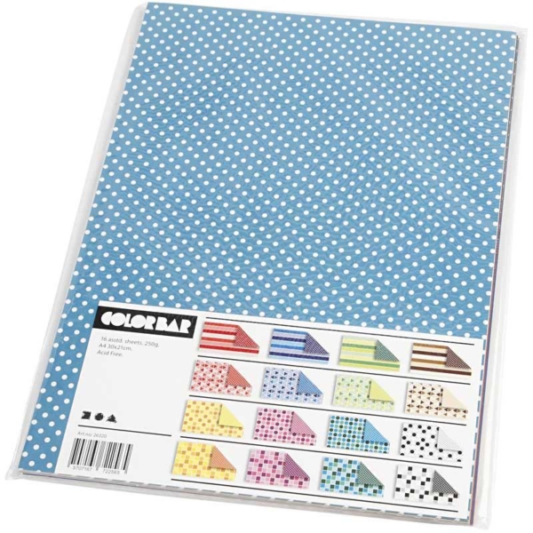 Color Bar-Karton, A4, 210x297 mm, 250 g, 16 Bl. sort./ 1 Pck – Bild 4