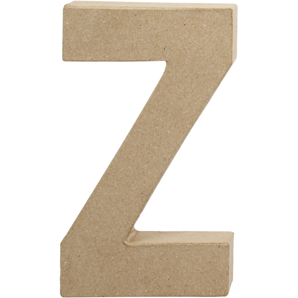 Buchstaben, Z, H 20,2 cm, B 11,2 cm, Dicke 2,5 cm, 1 Stk – Bild 2