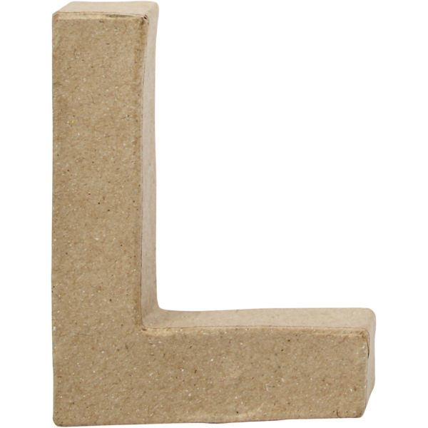 Buchstaben, L, H 10 cm, B 7,5 cm, Dicke 1,7 cm, 1 Stk – Bild 3