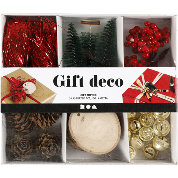 Geschenkdeko, traditionell, 6 sort./ 1 Pck – Bild 2