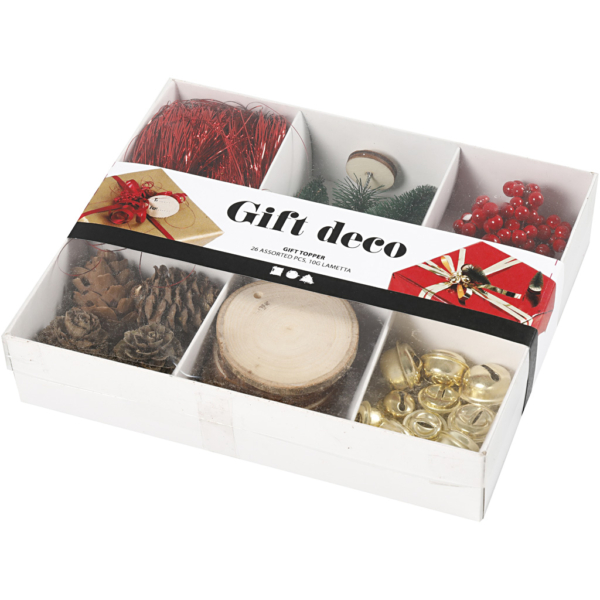 Geschenkdeko, traditionell, 6 sort./ 1 Pck – Bild 3