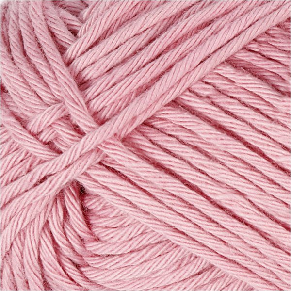 Baumwolle, Nr. 8/8, L 80-85 m, Größe maxi , Altrosa, 50 g/ 1 Knäuel – Bild 3