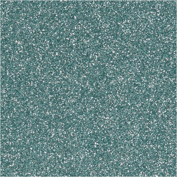 Bügelfolie, A5, 148x210 mm, Glitter, Hellblau, 1 Bl. – Bild 3