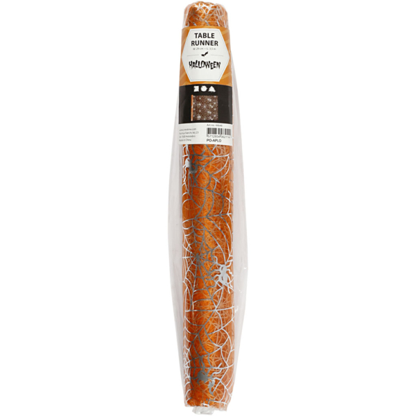 Tischläufer, L 3,5 m, B 29 cm, Orange, 1 Rolle – Bild 2
