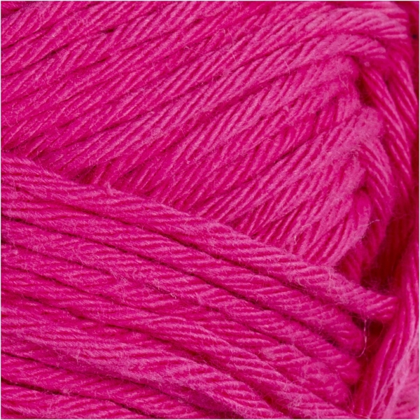 Baumwolle, Nr. 8/8, L 80-85 m, Pink, 50 g/ 1 Knäuel