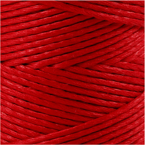 Bambuskordel, Dicke 1 mm, Rot, 65 m/ 1 Rolle – Bild 3