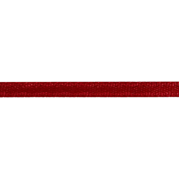 Satinband, B 3 mm, Weinrot, 15 m/ 1 Rolle – Bild 3