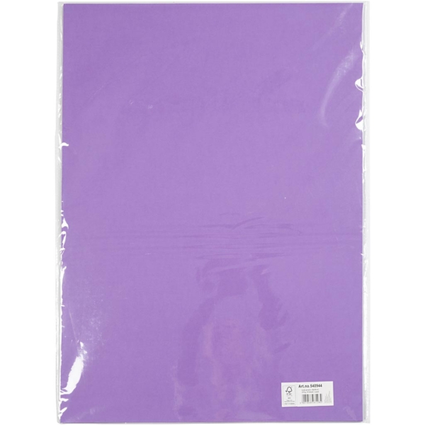 Karton, farbig, 50x70 cm, 270 g, Flieder, 10 Bl./ 1 Pck – Bild 2