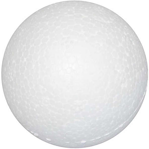 Styropor-Kugeln, D 3 cm, Weiß, 100 Stk/ 1 Pck