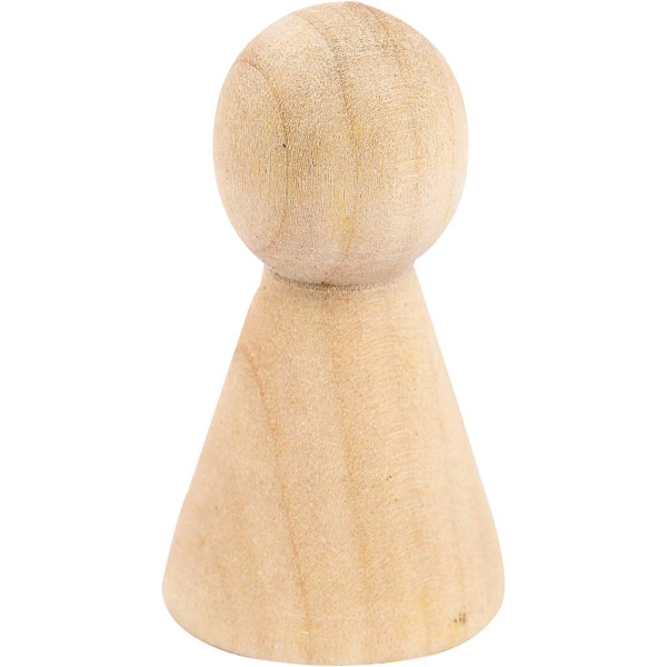 Konischer Körper, H 4 cm, B 2,2 cm, 10 Stk/ 1 Pck