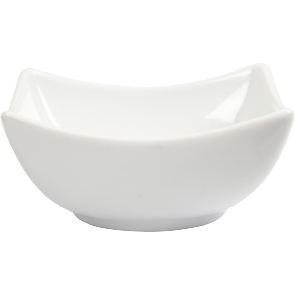 Schale, H 4,5 cm, D 10 cm, Weiß, 2 Stk/ 1 Pck – Bild 3