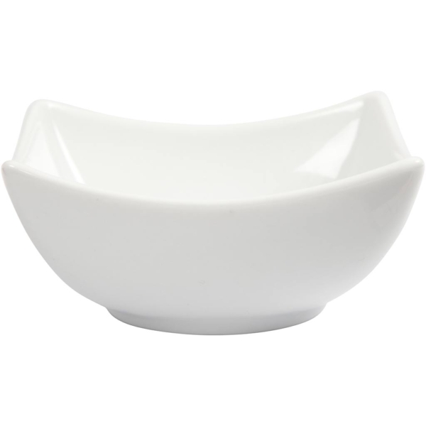 Schale, H 4,5 cm, D 10 cm, Weiß, 12 Stk/ 1 Box – Bild 3