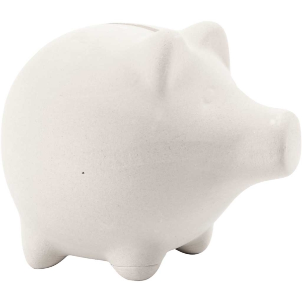 Sparschwein, H 9 cm, L 11 cm, 10 Stk/ 1 Box – Bild 2