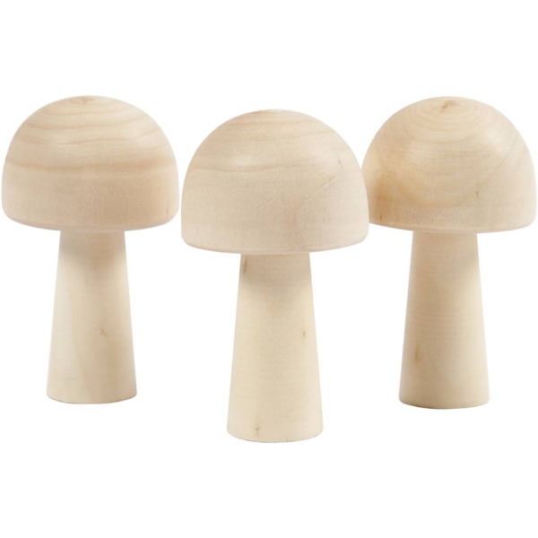 Pilz, H 5,2 cm, D 2,9 cm, 3 Stk/ 1 Pck – Bild 3