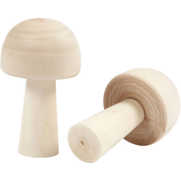 Pilz, H 5,2 cm, D 2,9 cm, 3 Stk/ 1 Pck – Bild 5