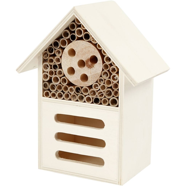 Insektenhotel, H 18 cm, T 9 cm, B 14 cm, 1 Stk