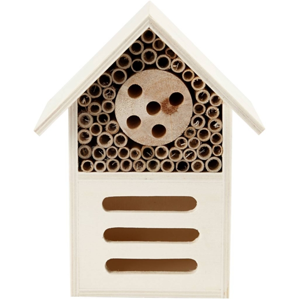 Insektenhotel, H 18 cm, T 9 cm, B 14 cm, 1 Stk – Bild 2