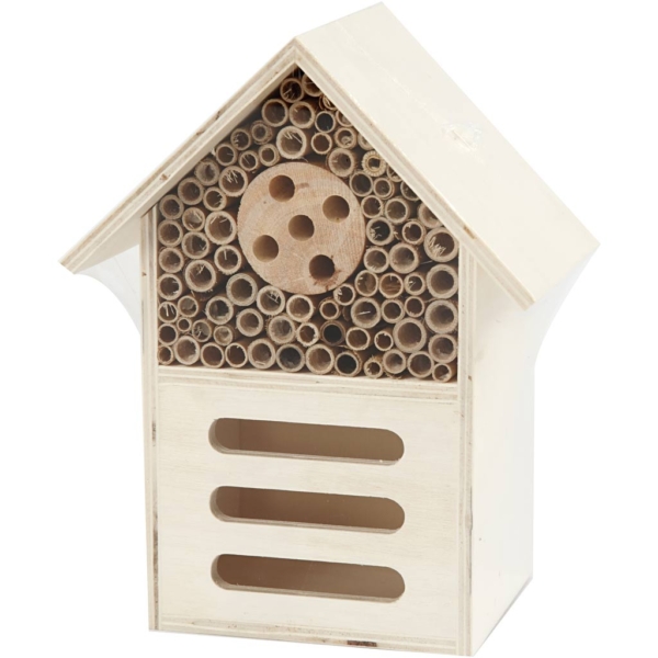 Insektenhotel, H 18 cm, T 9 cm, B 14 cm, 1 Stk – Bild 4