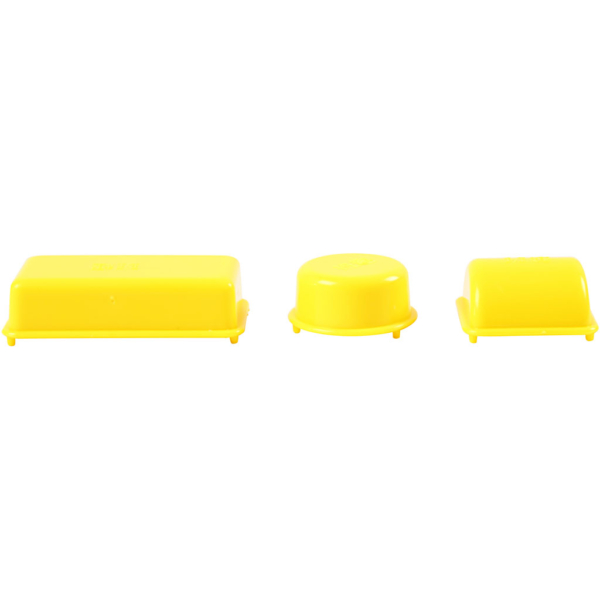 Sandförmchen, Geometrische Formen, Größe 3,5-9,5 cm, 12 Stk/ 1 Pck – Bild 2