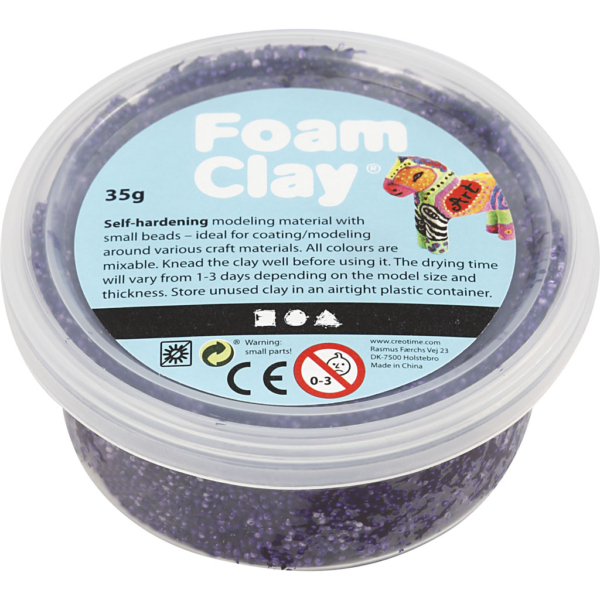 Foam Clay® , Flieder, 35 g/ 1 Dose – Bild 3