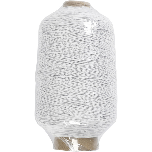Elastikfaden, Weiß, 1500 m/ 1 Rolle – Bild 2