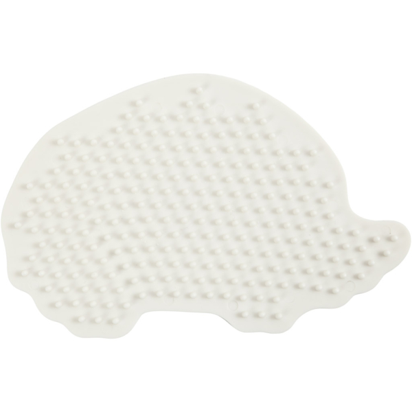 NABBI BioBeads Steckplatte, Igel, Größe 7,6x12 cm, 1 Stk