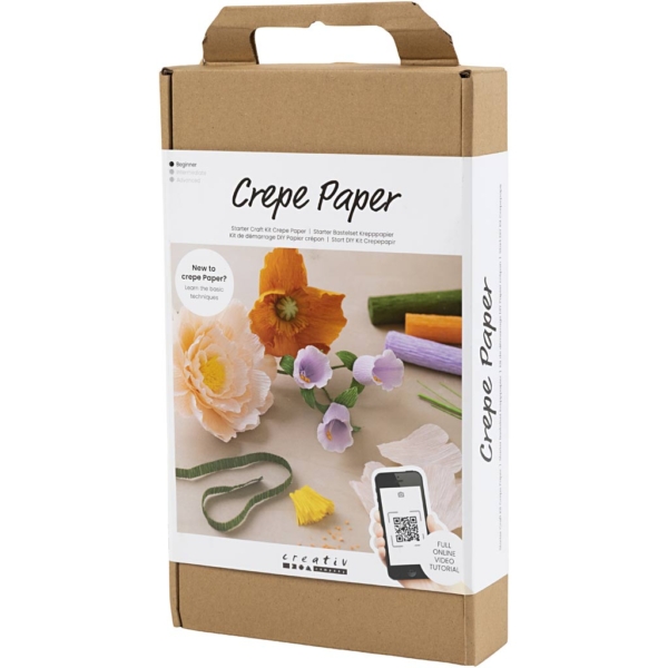 Starter Kreativ Set Krepppapier, 105 g, Sortierte Farben, 1 Pck – Bild 5