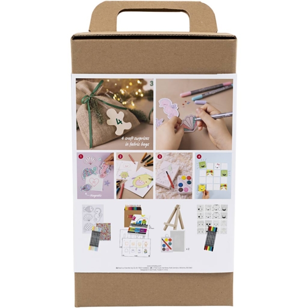 Adventskalender Malen & Zeichnen, Zeichnen, 1 Pck – Bild 2