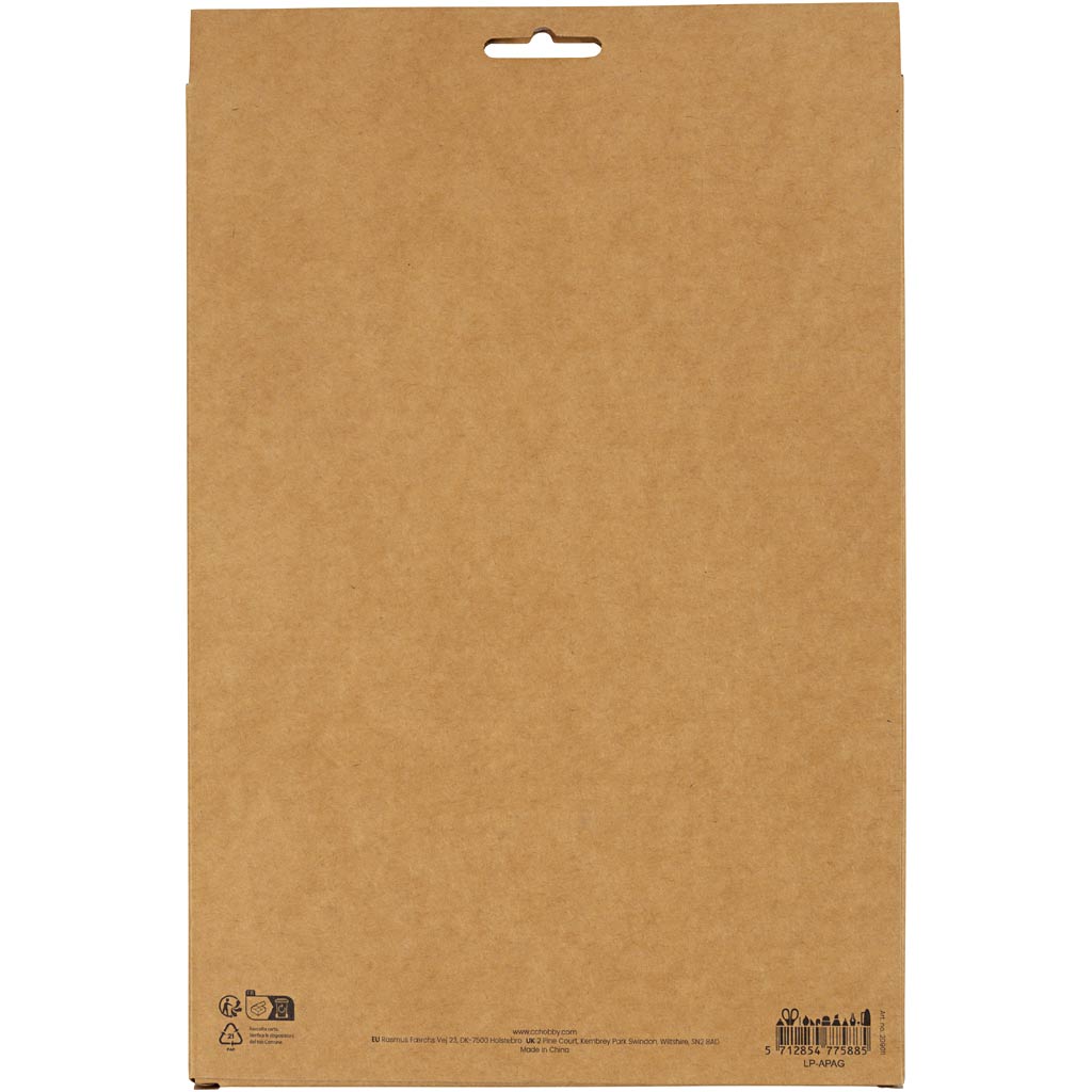 Krepppapier, Blatt 25x60 cm, Kreppanteil: 180%, 105 g, Harmonie in Blau-Grün, 8 Bl./ 1 Pck – Bild 3