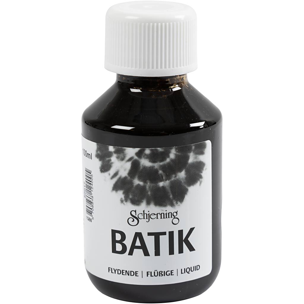 Batikfarbe, Schwarz, 100 ml/ 1 Fl.