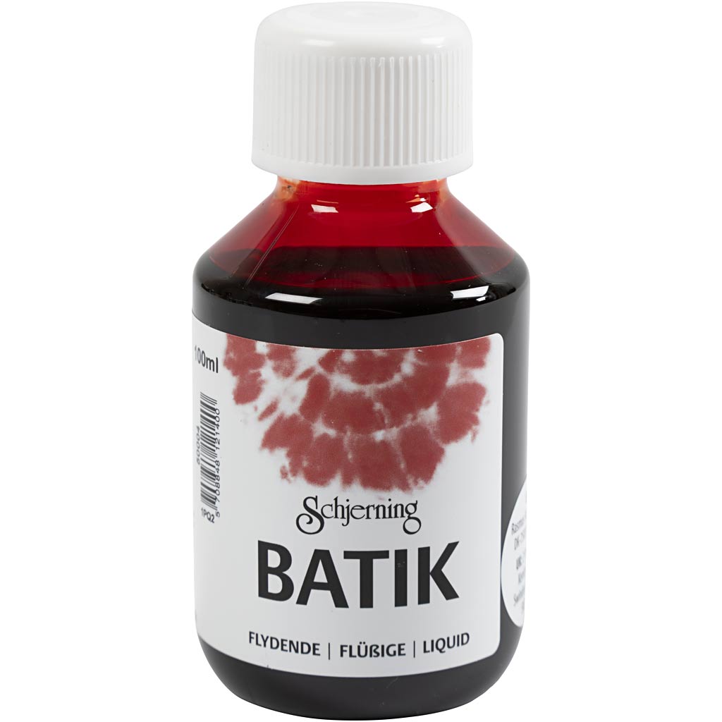 Batikfarbe, Rot, 100 ml/ 1 Fl.
