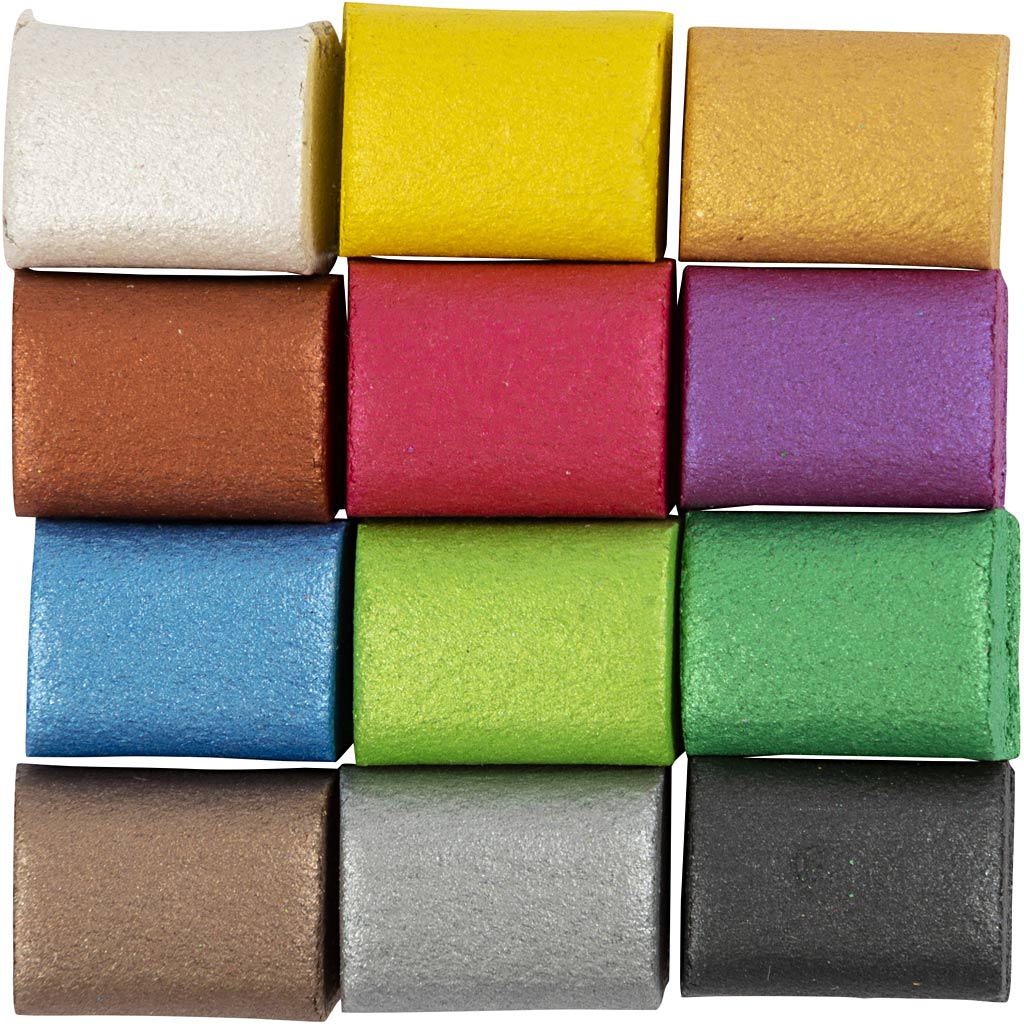 Art Aquarellfarben, Metallic-Farben, 12 Farbe/ 1 Pck – Bild 7