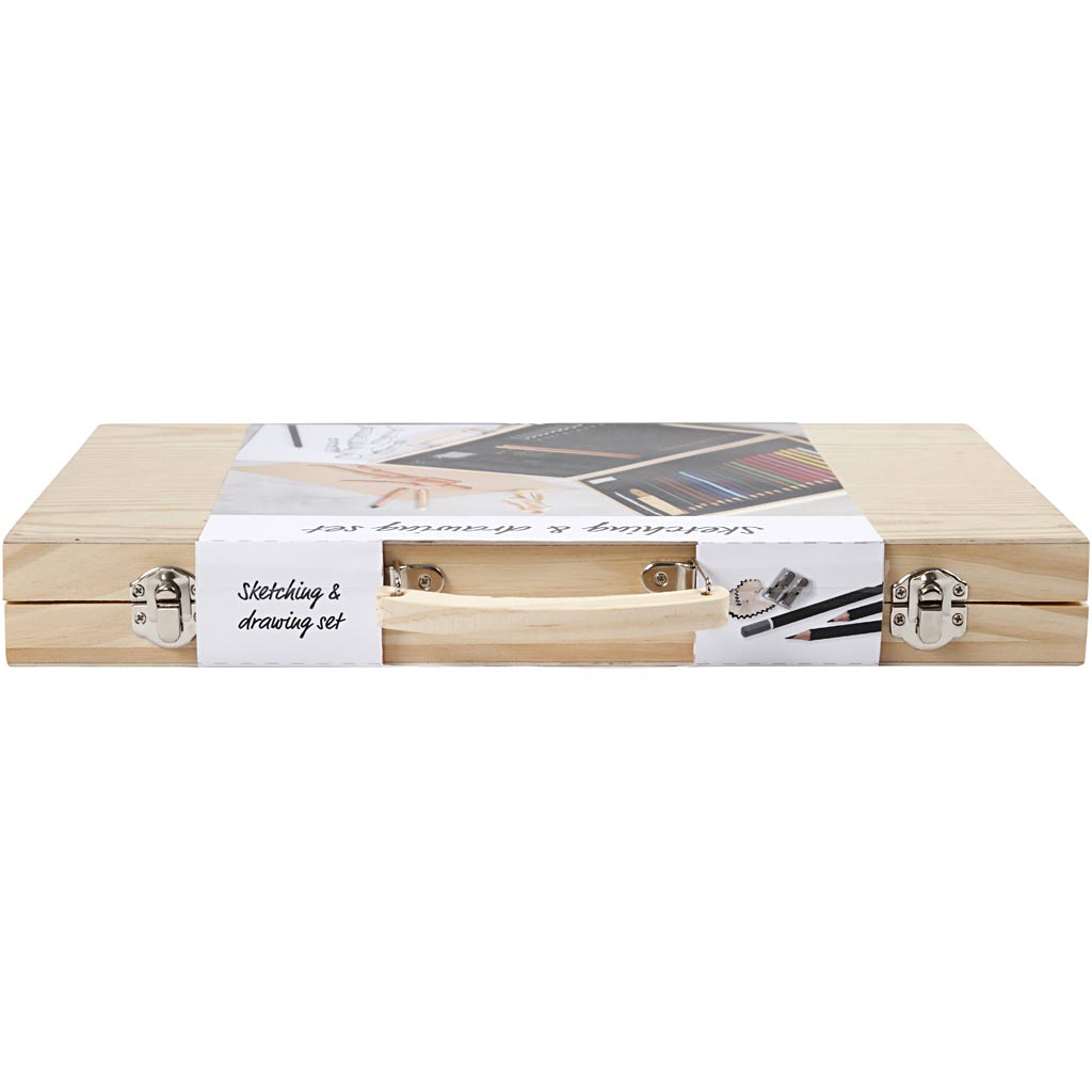 Skizzen-/Zeichen-Set, Sortierte Farben, 1 Stk – Bild 5