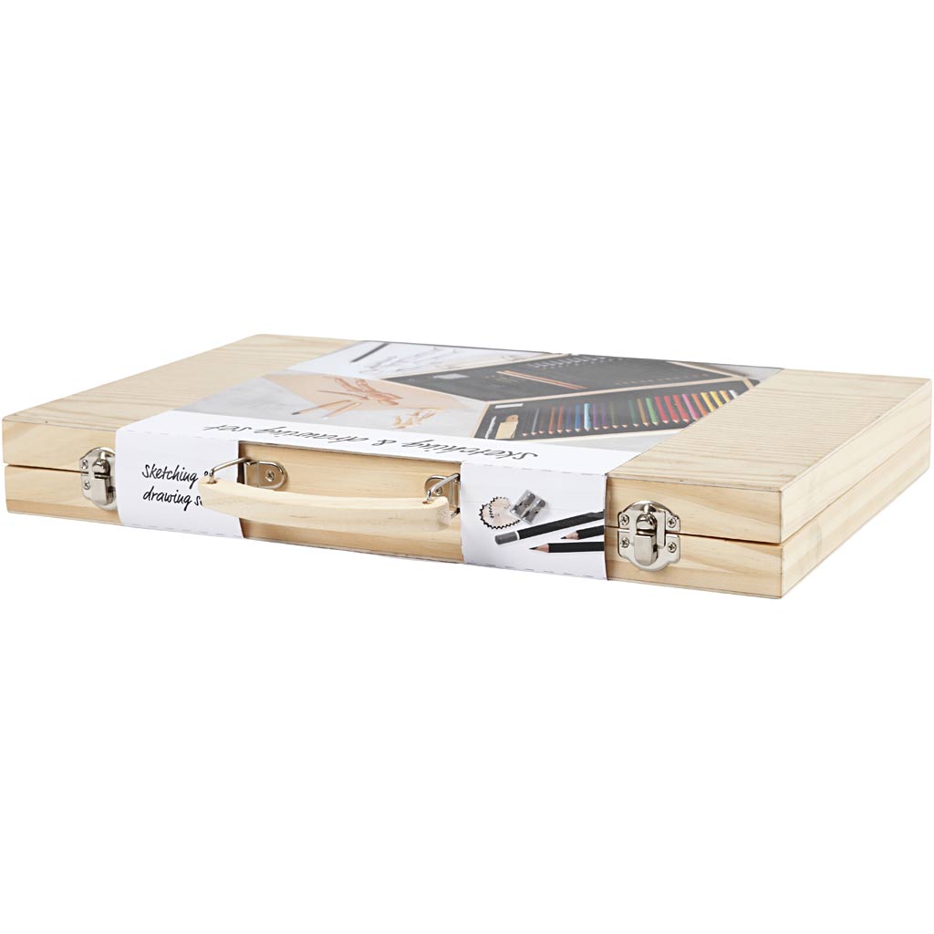 Skizzen-/Zeichen-Set, Sortierte Farben, 1 Stk – Bild 6