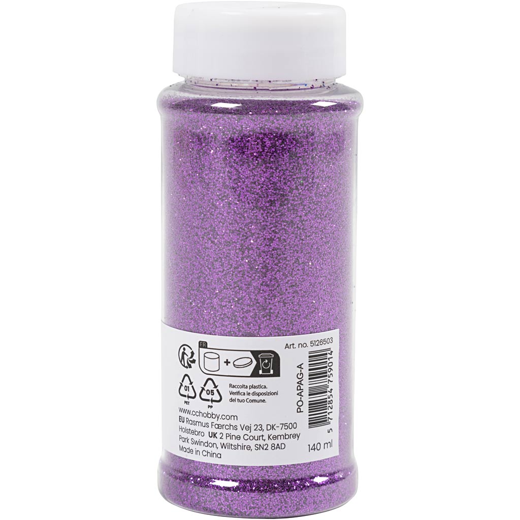 Bio Sparkles, Pink, 140 ml/ 1 Dose – Bild 3