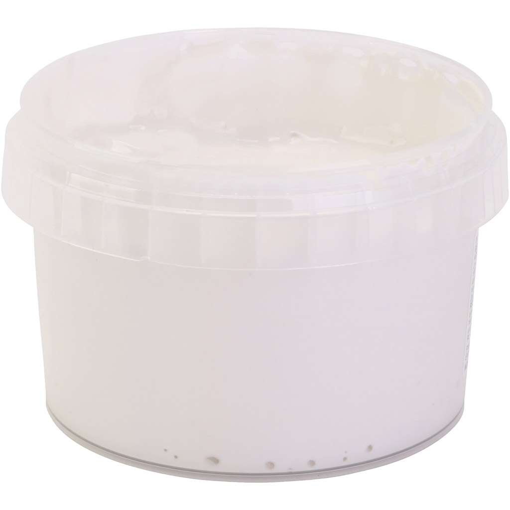 PRIMO Fingerfarbe, Weiß, 250 ml/ 1 Dose