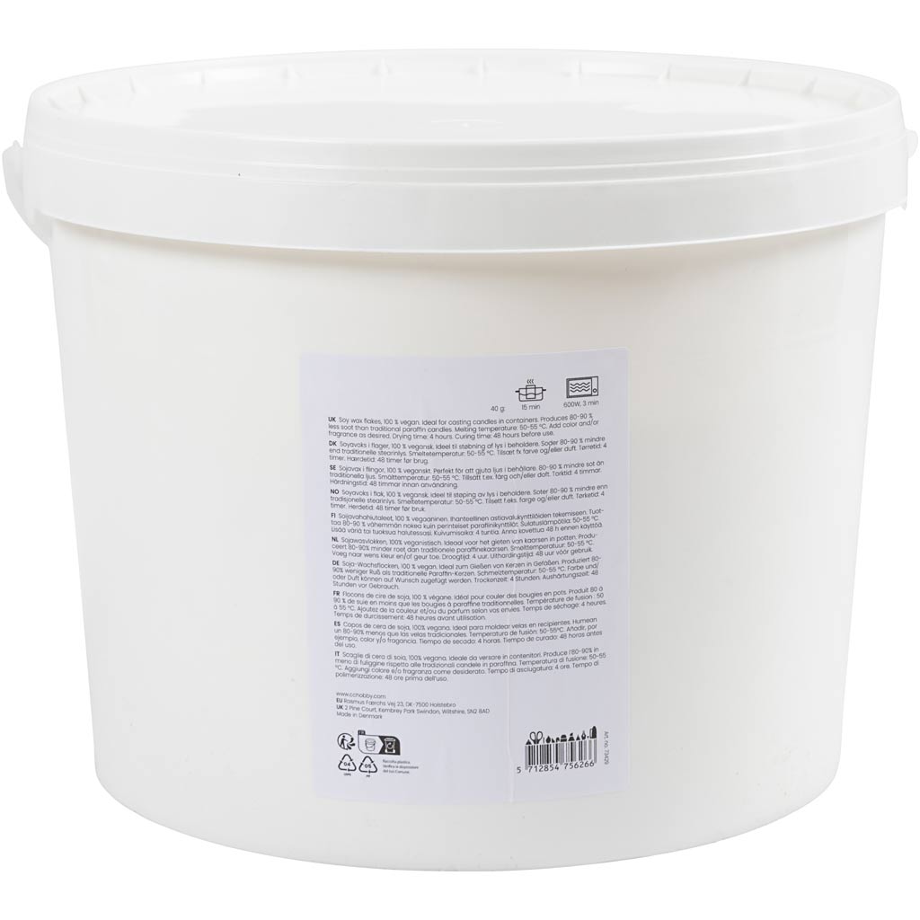 Sojawachs, 5 kg/ 1 Pck – Bild 2