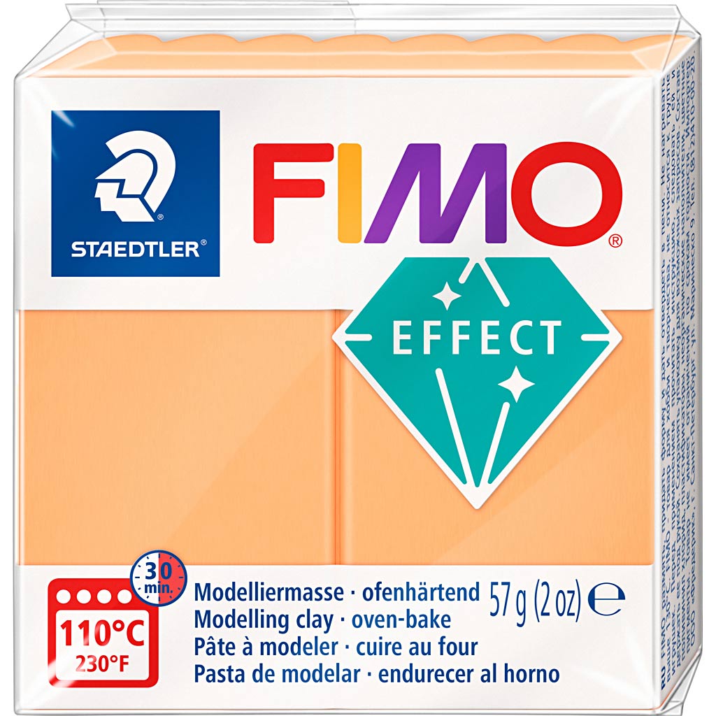 FIMO® Effect , Neonorange, 57 g/ 1 Pck