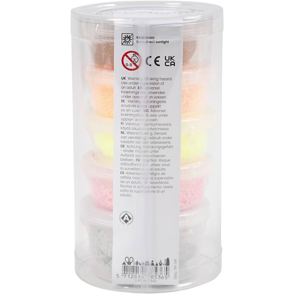 Stone Clay Mix, Harmonie in Rot-Orange, 1 Pck – Bild 3