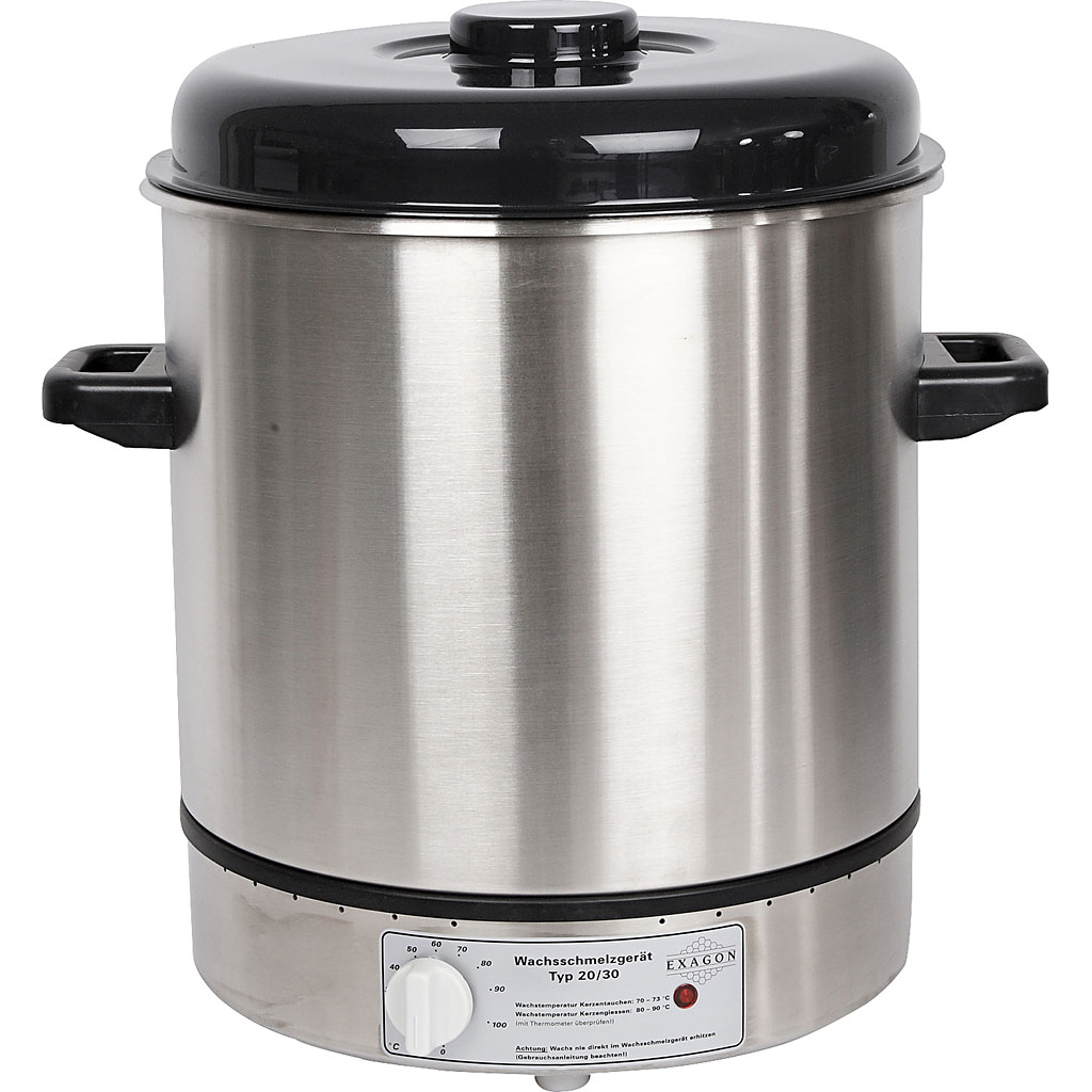 Wachsschmelzer, Nr. 30, H 50 cm, T 29 cm, D 45 cm, 1 Stk