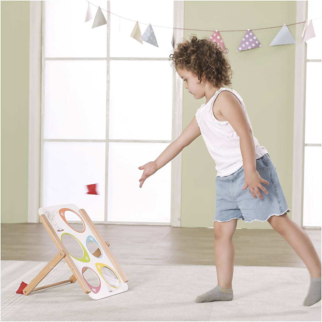 VIGA Sitzsackspiel, Größe 34,5x44,5 cm, 1 Stk – Bild 4