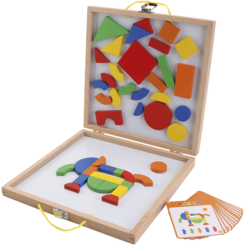 VIGA Magnetisches Activity Set, Größe 2-10 cm, 1 Set
