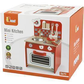 VIGA Miniküche aus Holz, Größe 42x31x24 cm, 1 Stk – Bild 2