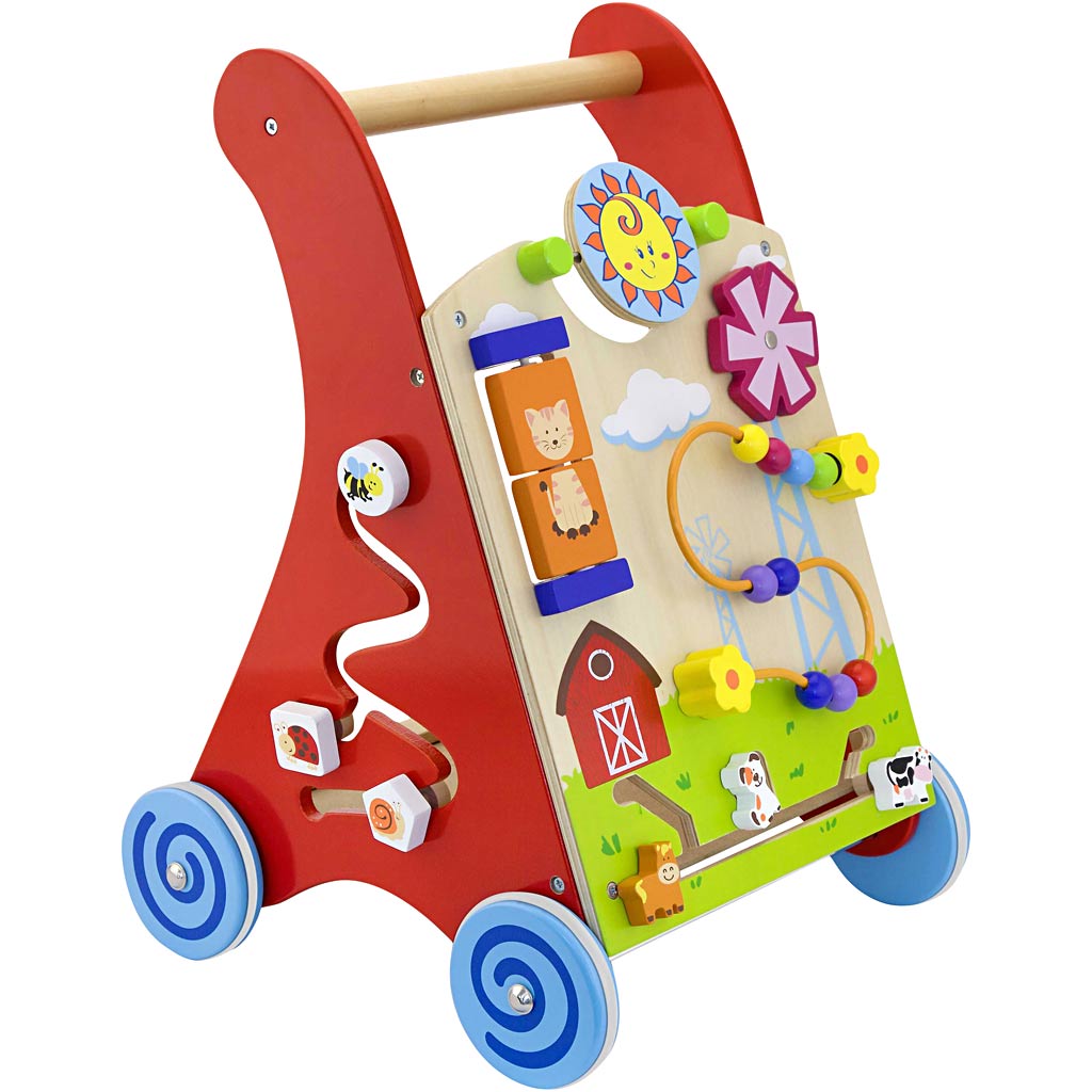 VIGA Spielholzwagen, Größe 34x46x32 cm, 1 Stk – Bild 4