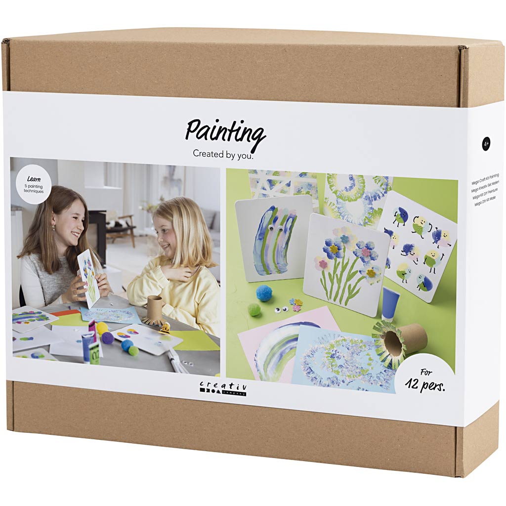 Gruppen-Kreativset Malen, Sortierte Farben, 1 Pck – Bild 3